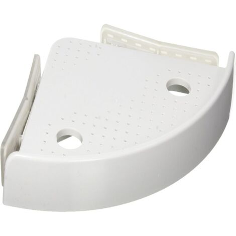 Etagère d'angle de salle de bain Caddy de Douche à ventouse de bain de stockage de support mural d'angle Shampooing Douche de cuisine support de rangement organisateur