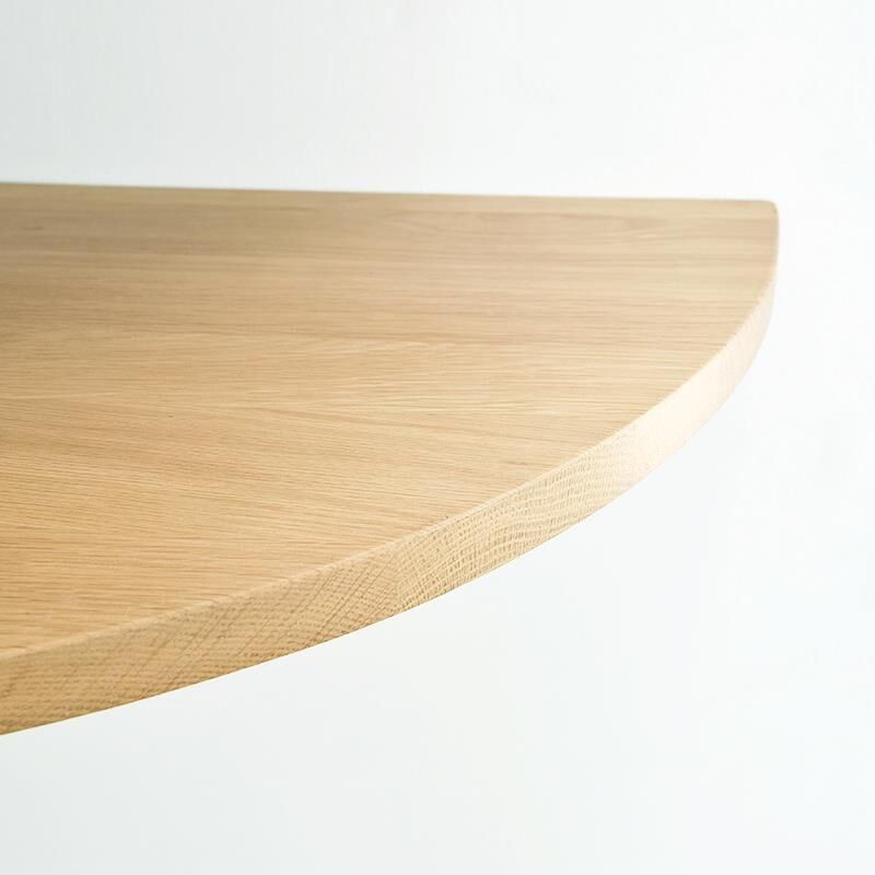 Basetbl - tagère d'Angle Murale 25cm Chêne Naturel