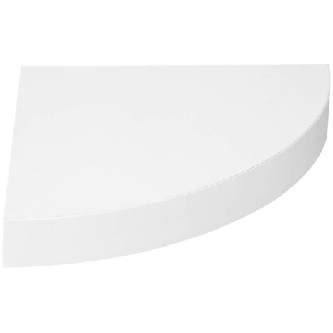 5FIVE SIMPLY SMART Étagère d'angle murale flottante en chêne naturel 25x25 cm avec fixations invisibles - Modèle Fixy 5five