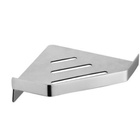 Étagère d'angle, panier de douche (argenté)