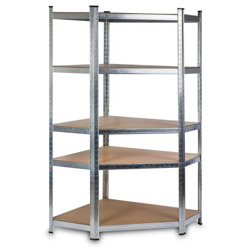 Etagère d'angle sur pied 180x90x40cm Humberg HR-817