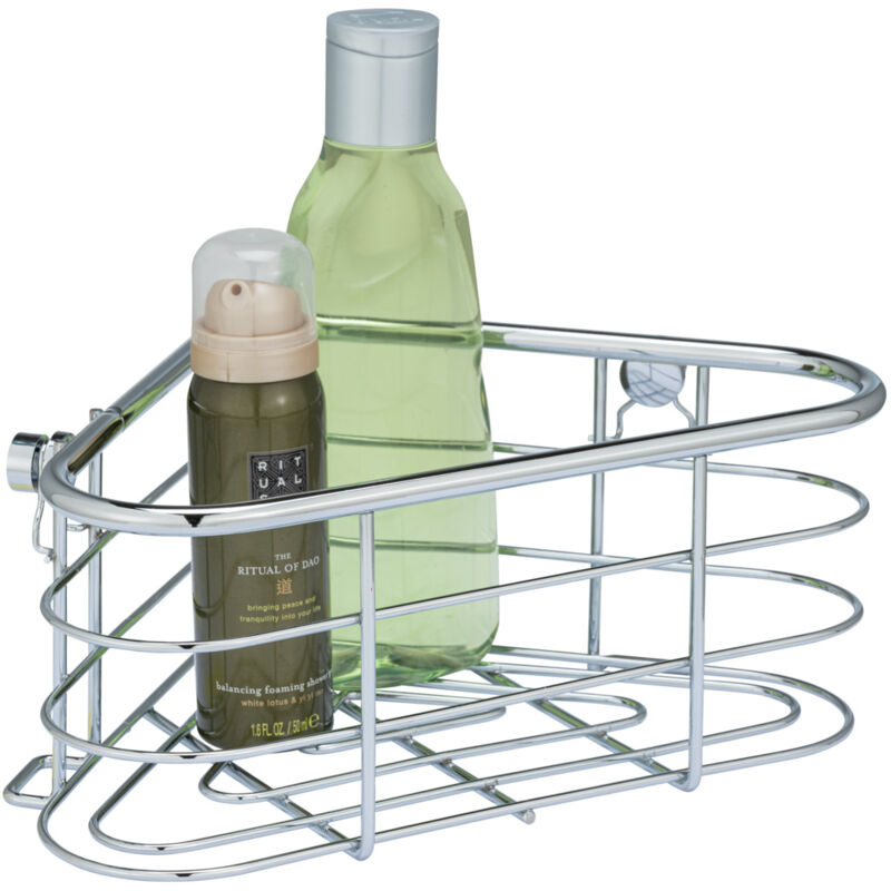 Wenko - Etagère d'angle Trestina, inox