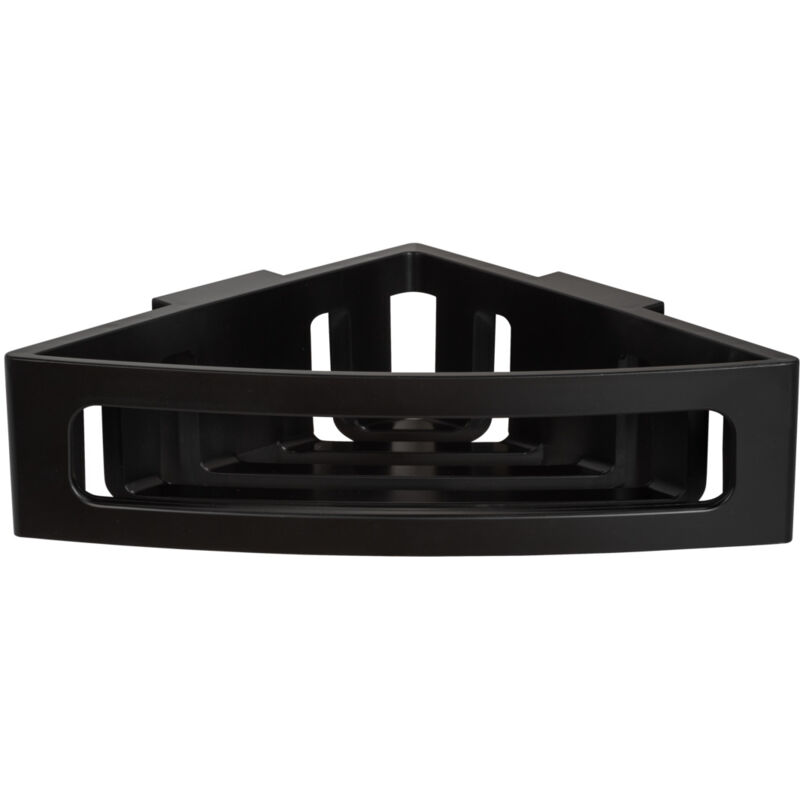 Wenko - Etagère d´angle Turbo-Loc Bralia, noir