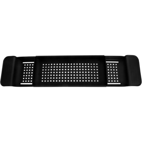 Étagère de Bain Télescopique pour Tablette et Rangement Support Extensible