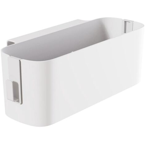 Étagère de chevet avec poches de rangement pour télécommandes et chargeur de téléphone portable - pour lit, salon et salle de bain