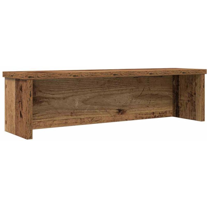 Vidaxl - tagère de cuisine empilable vieux bois 60x15x16 cm