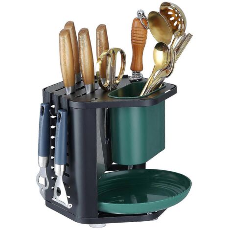 Étagère de cuisine, porte-ustensiles, organisateur d'étagère de cuisine, porte-couverts