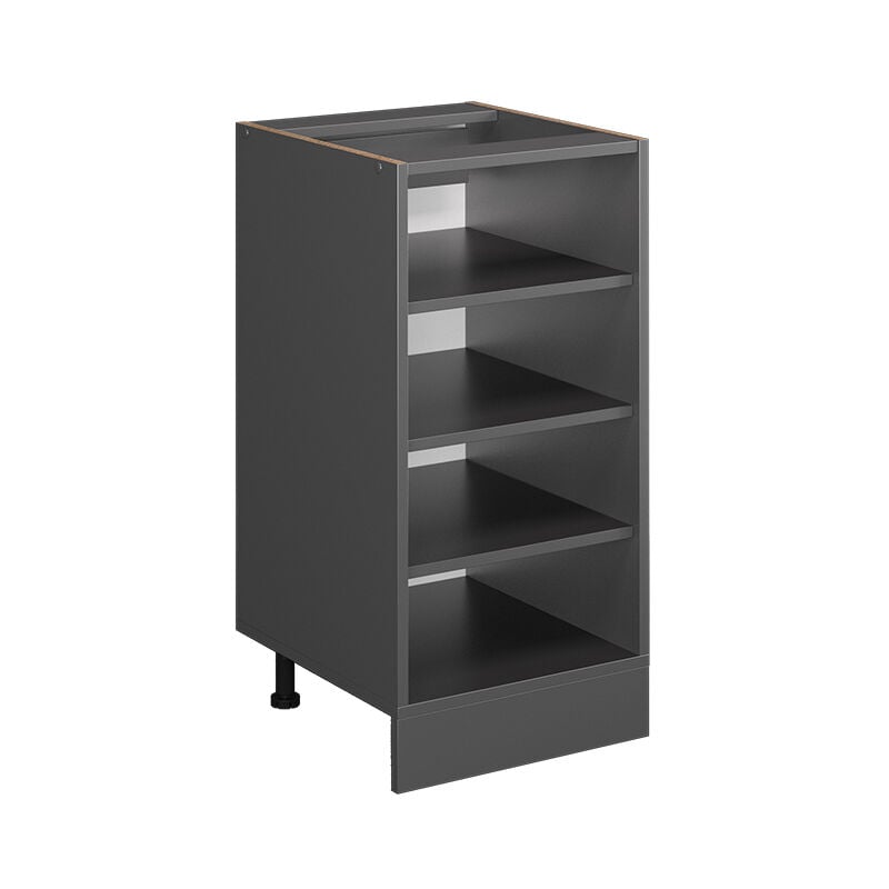 Etagère de cuisine R-Line, Anthracite, 40 cm sans plan de travail Vicco