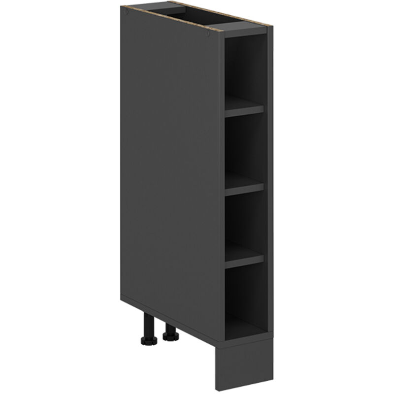 Vicco - Etagère de cuisine R-Line, Anthracite, 15cm sans pt