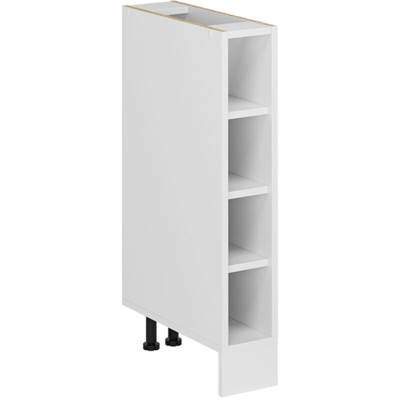 Vicco - Etagère de cuisine R-Line, Blanc, 15cm sans pt