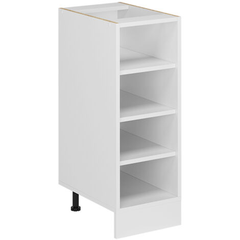 Etagère de cuisine R-Line, Blanc, 30cm sans PT, Vicco