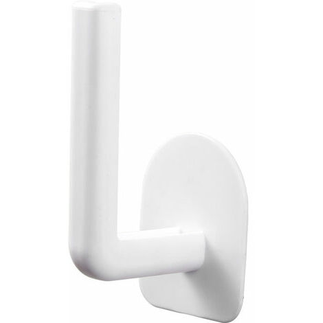 Étagère de cuisine sans trou support de planche à découper multifonction mural support de rangement de tasse mural de salle de bain crochet blanc 2 pièces