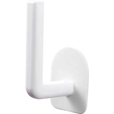 Étagère de cuisine sans trou support de planche à découper multifonction mural support de rangement de tasse mural de salle de bain crochet blanc 2 pièces