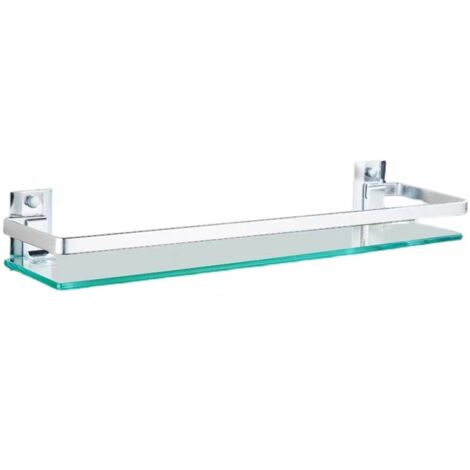 Étagère de douche murale, étagère de rangement pour salle de bain, deux méthodes d'installation pour créer un espace de salle de bain propre et organisé (30 cm)