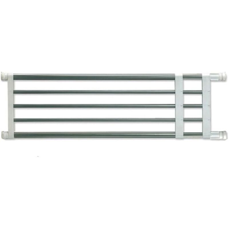 Étagère de Placard Extensible Séparateur d'étagère pour Armoire Réglable Rack de Stockage sans Percage Rangement suspendues DIY Organiseurs pour