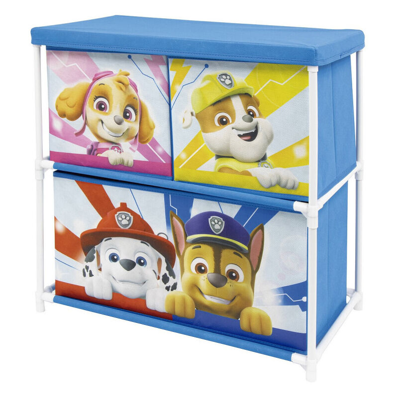 Meuble de rangement à 3 paniers Pat Patrouille