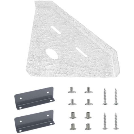 Étagère de rangement de douche en acrylique, étagère d'angle pratique, pouvant également contenir de petits ustensiles de cuisine.