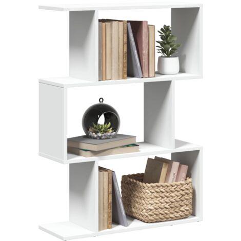 Étagère de rangement, Étagère séparatrice de pièce à 3 niveaux blanc 70x24x97 cm WFE540567 DESIGN IN