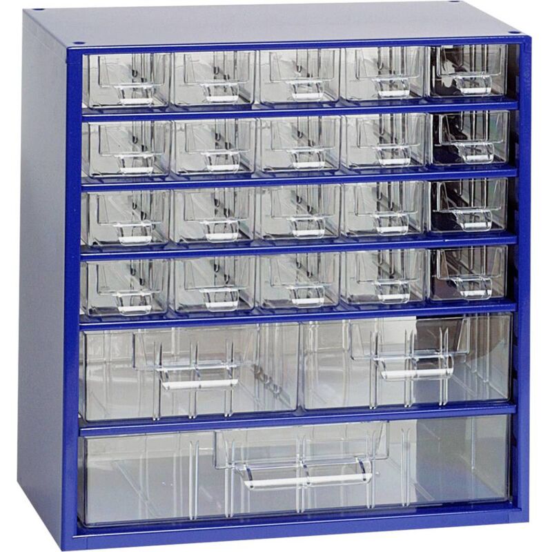 Casier de rangement (l x h x p) 306 x 327 x 155 mm Nombre de compartiments: 23 séparations fixes Contenu 1 - Mars Svratka