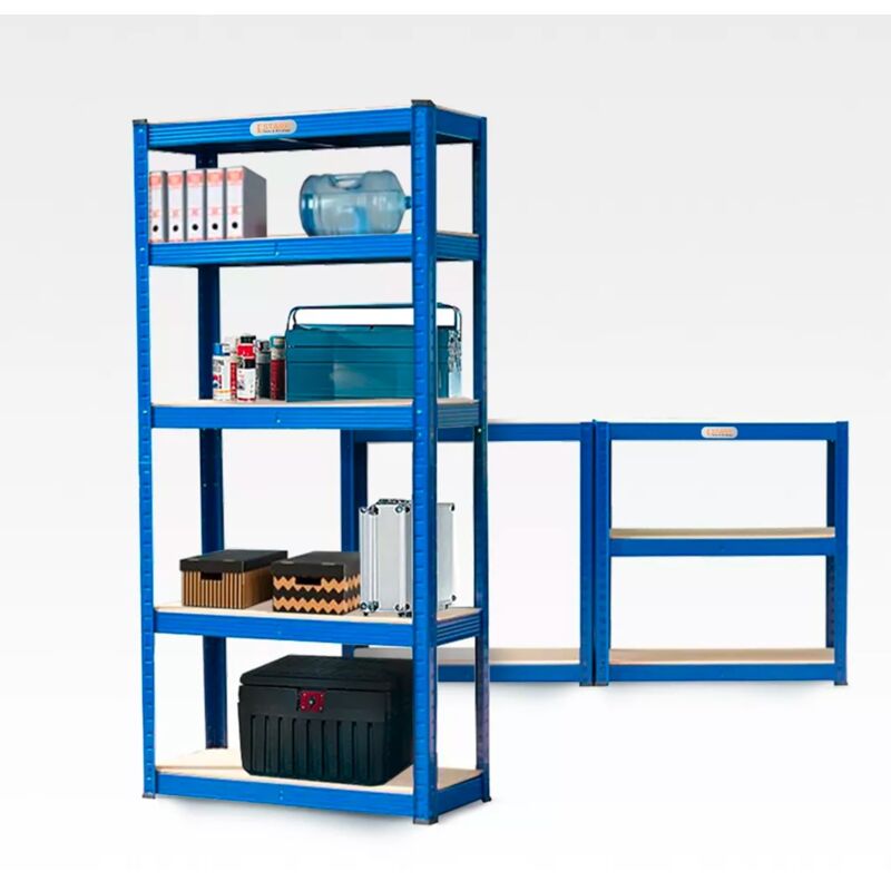Etagère métallique modulaire 150x70x30 cm 5 niveaux charge maximale 950 kg Elément Etagère métallique modulaire 150x70x30 cm 5 niveaux charge maximale 950 kg Elément