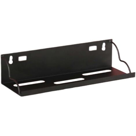 Étagère de rangement murale en fer pour salon, chambre à coucher, rangement mural décoratif pour pots de fleurs et décoration d'intérieur, noir