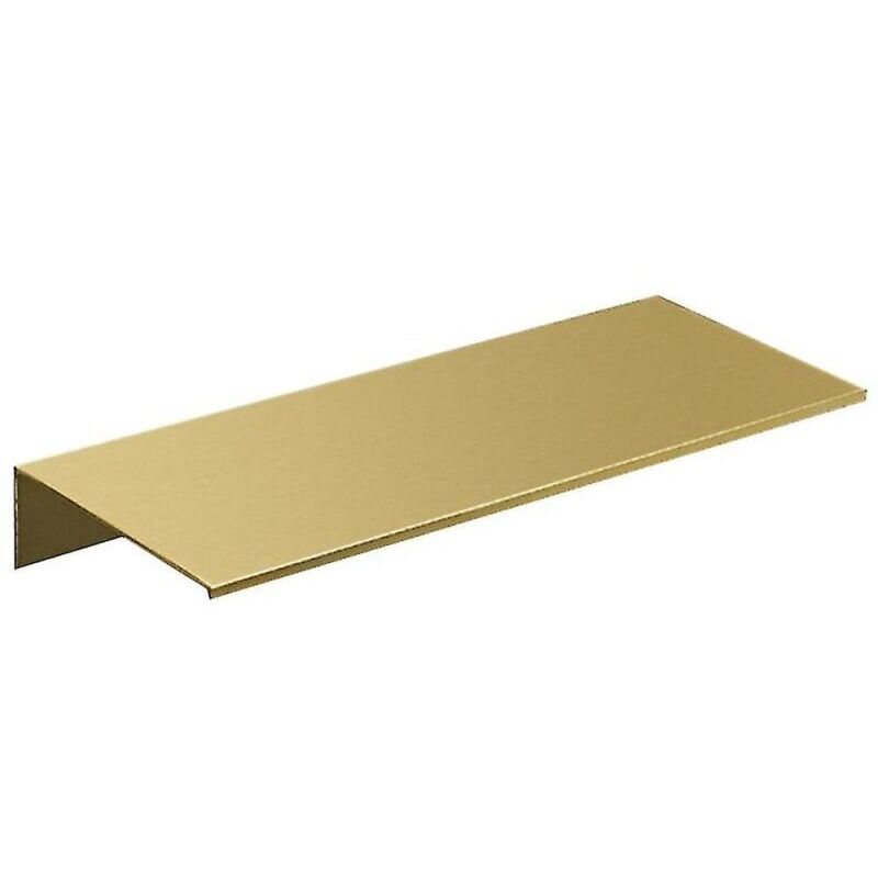 Étagère de rangement murale pour douche en laiton brossé doré, accessoires de salle de bain