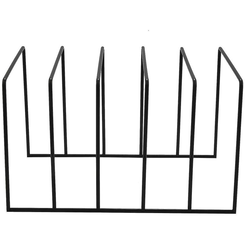 Tagère de rangement pour disques vinyles en métal, support d'exposition pour platines b