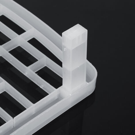 Étagère de Rangement pour Évier, Porte-Vaisselle, Organisateur de Cuisine et Salle de Bain en Plastique