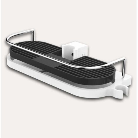 Étagère de rangement pour salle de bain, support de chasse d'eau, receveur de douche relevable, porte-savon multifonctionnel