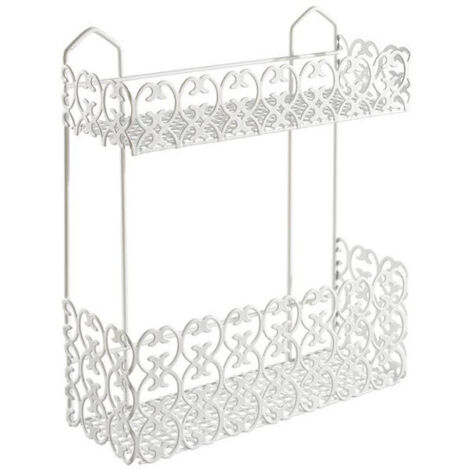 Étagère de salle de bain Florenz Rett. 2P 30X10 H 36 Metaltex
