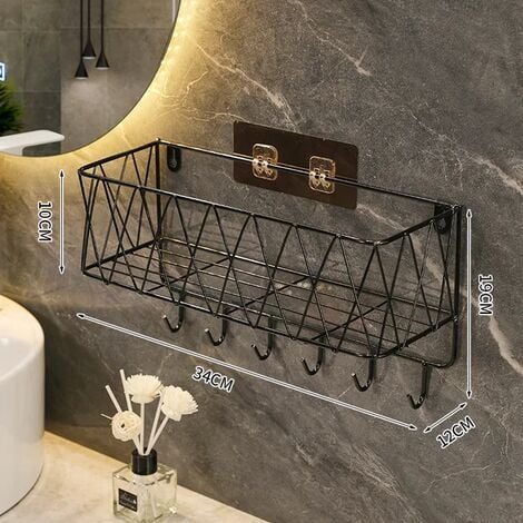 Accessoires salle de bain design noir ~ BLACK MARQUINA – Maison Liv