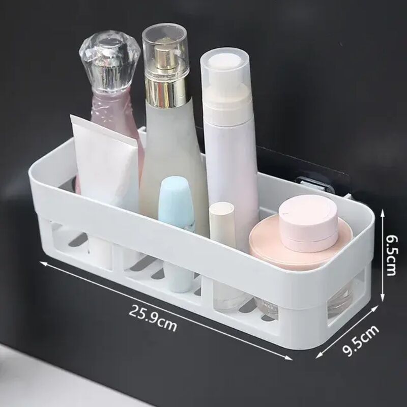 Étagère de salle de bain organisateur toilette adhésif shampooing Gel panier de rangement décoration salle de bain coin douche étagère support