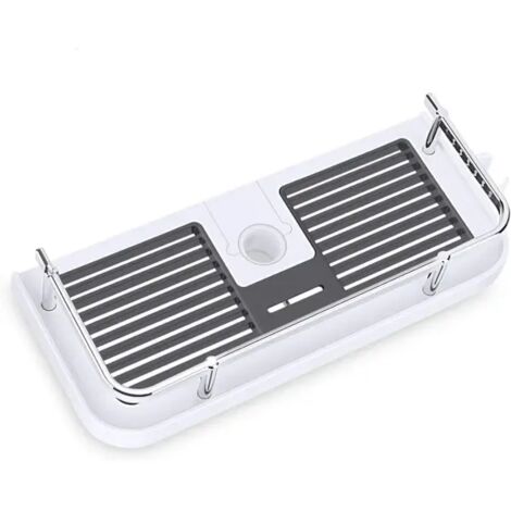 Étagère de tringle de douche réglable, support de douche sans perçage pour la douche