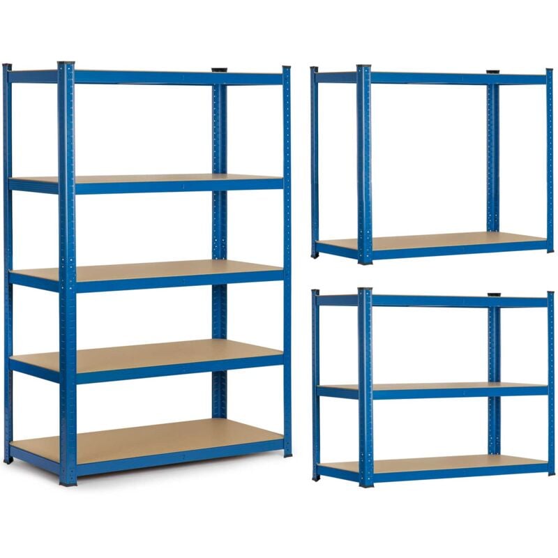 Etagère d'entrepôt en métal 150 x 75 x 30 Humberg 4842