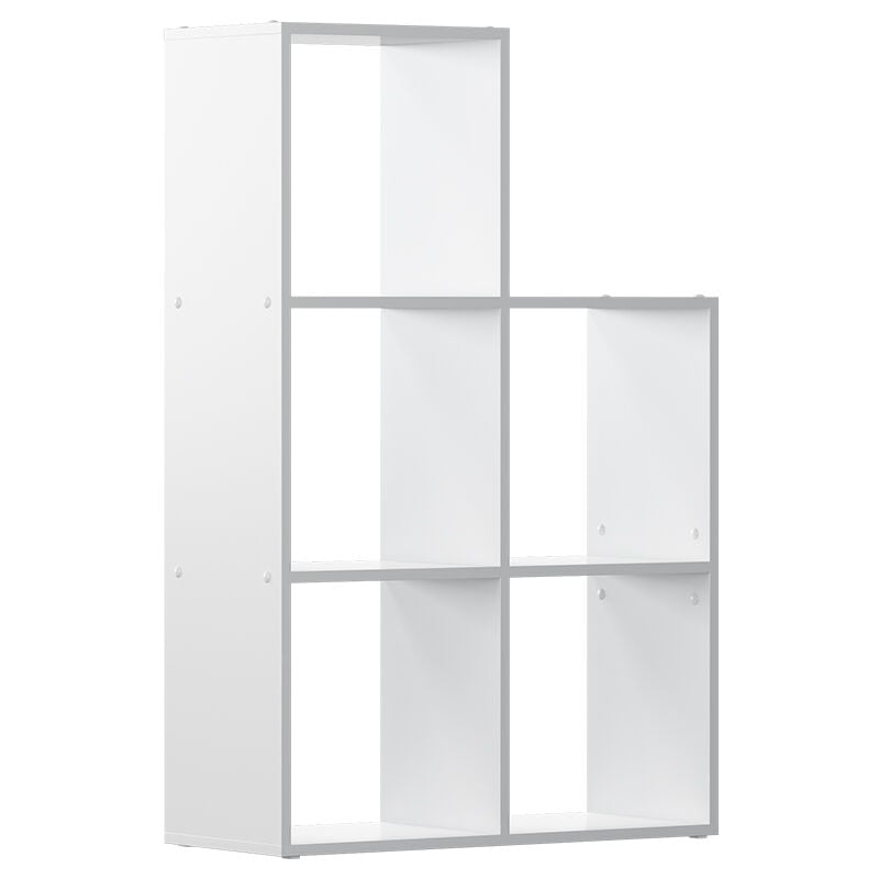 Vicco - tagère Aramis, Blanc, 73 x 108 cm 5 compartiments