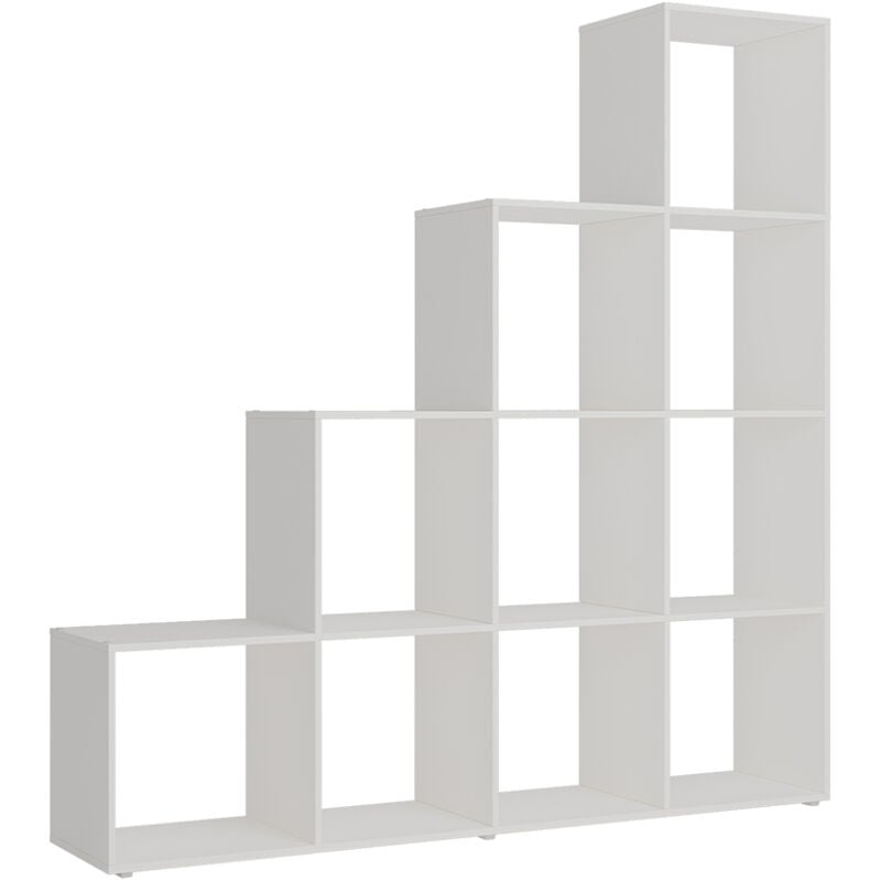 Vicco - tagère Aramis, Blanc, 138 x 143 cm 10 compartiments