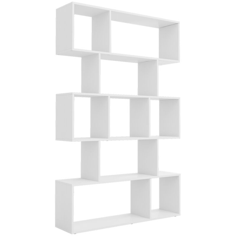 Meuble de rangement cube Aramis, Blanc, 106 x 161.5 cm 9 éventails Vicco
