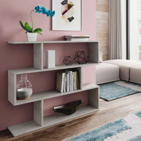 Etagère design 110x25x97 cm blanc