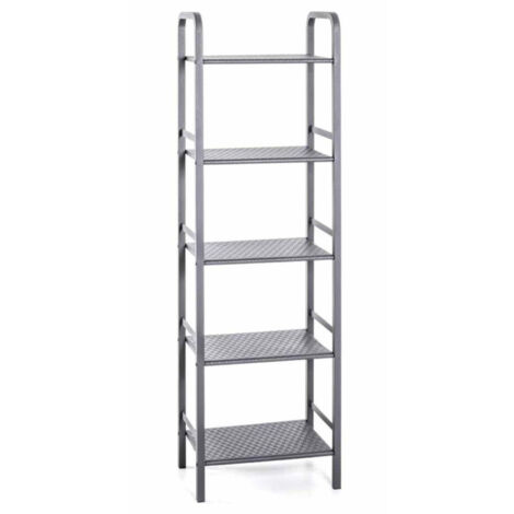 Étagère Design 5 Niveaux "Melo" 137cm Gris