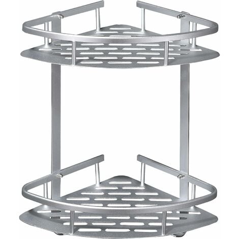 Menbyci etagere douche angle, étagère de douche adhésive avec