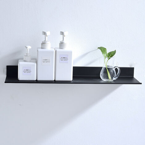 Etagère Douche,Étagères de Rangement Panier de Douche, Étagère de stockage d'assaisonnement,Étagères Murales Sans Trous,Étagères Sans Trous, de Bain/Cuisine