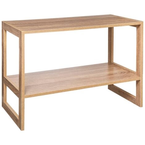 Étagère empilable 2 cases mix n  modul effet bois naturel - 5five