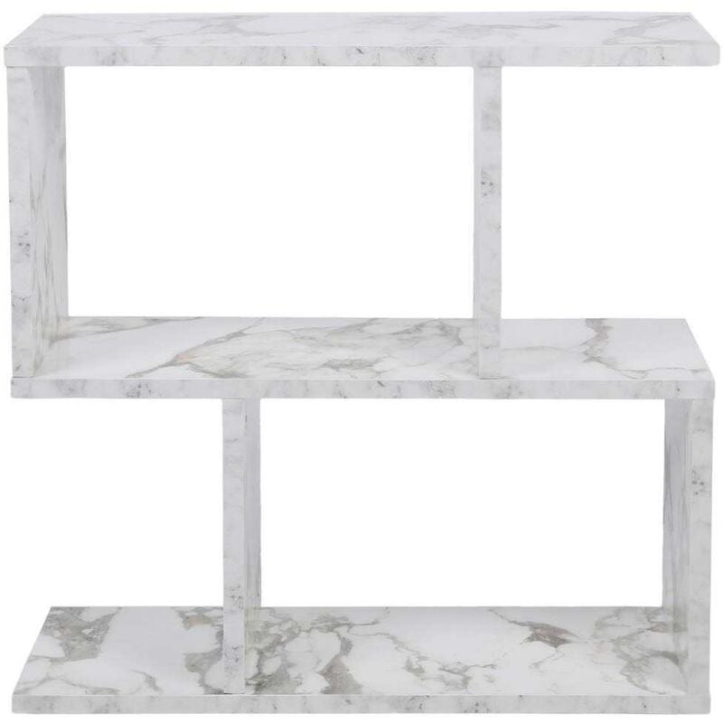 Hanah Home - Etagère en aggloméré effet marbre Life