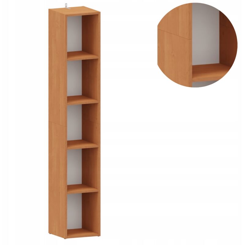 Etagère en aulne BODO DUAL R30O, bureau ouvert, livres, classeurs, photos