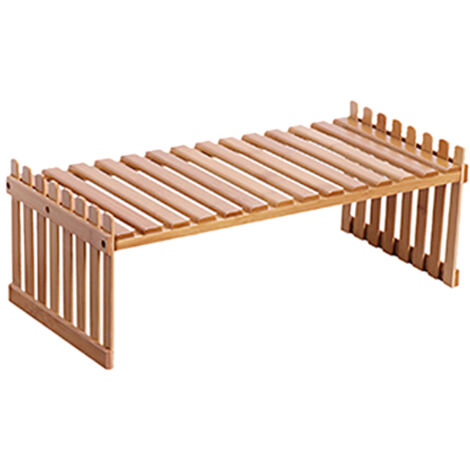Étagère en bambou pour plantes – Support pots fleurs – Auto-assemblage – Pour balcon, salon, chambre, placard – Rangement multifonction