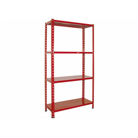 ÉTAGÈRE EN MÉTAL MINIKIT ROUGE 4 NIVEAUX