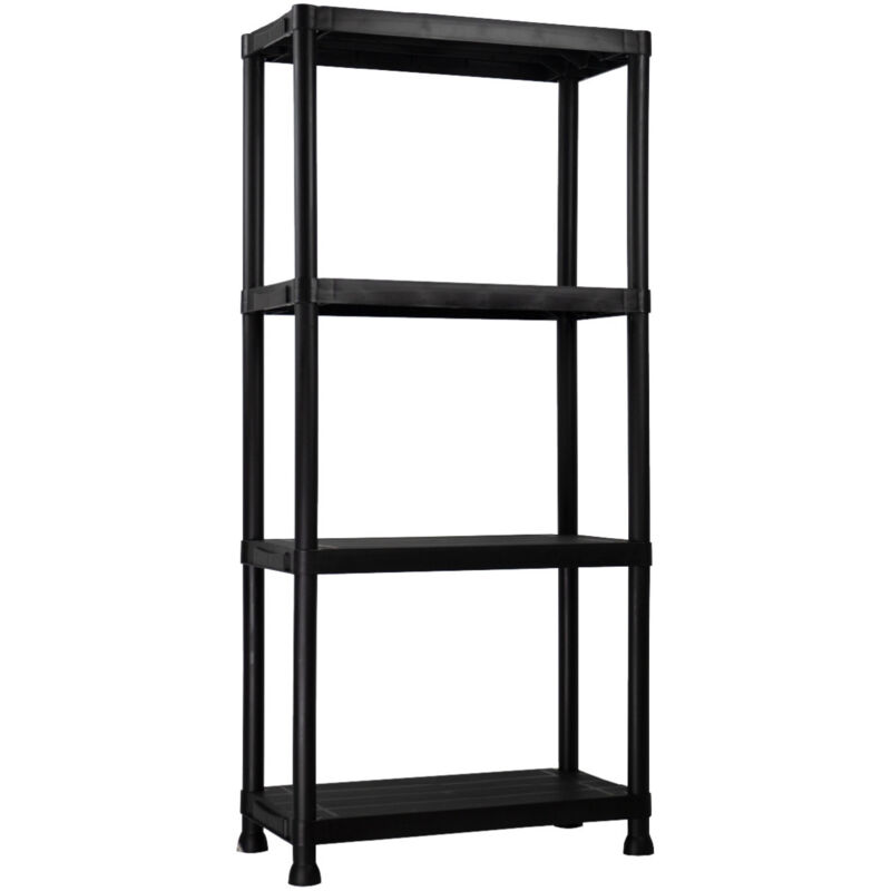 Thinia Home - Etagère en résine avec 4 étagères 131x61x31cm 100Kg