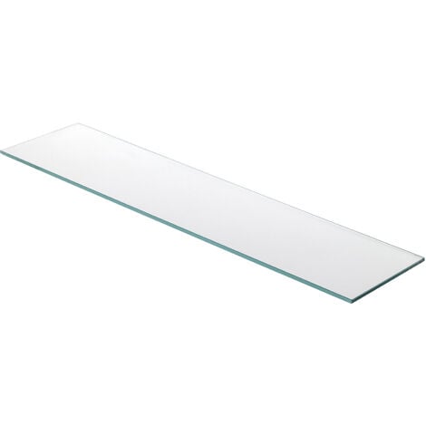 Étagère en verre transparente | Style fonctionnel | Fait de cristal | Finition transparente | Mesures 600*6*150mm | Épaisseur de l'étagère : 6 mm | 1 unité