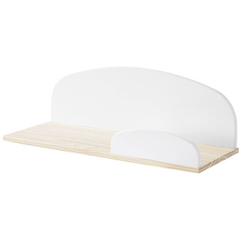 Etagère enfant en bois L65cm - Blanc - AULIA