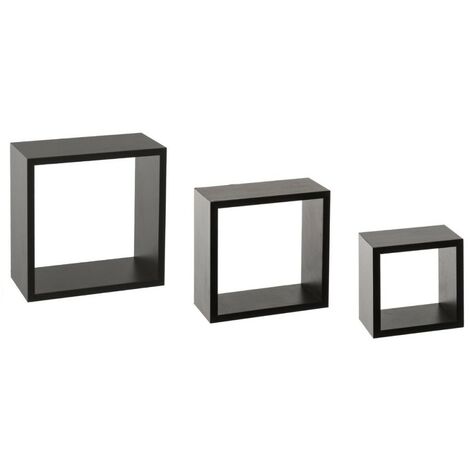 5FIVE SIMPLY SMART Etagère Fixy Cub noir X3